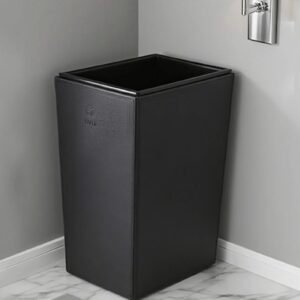 Stainless Steel Hotel Waste Bins – Sleek & Durable