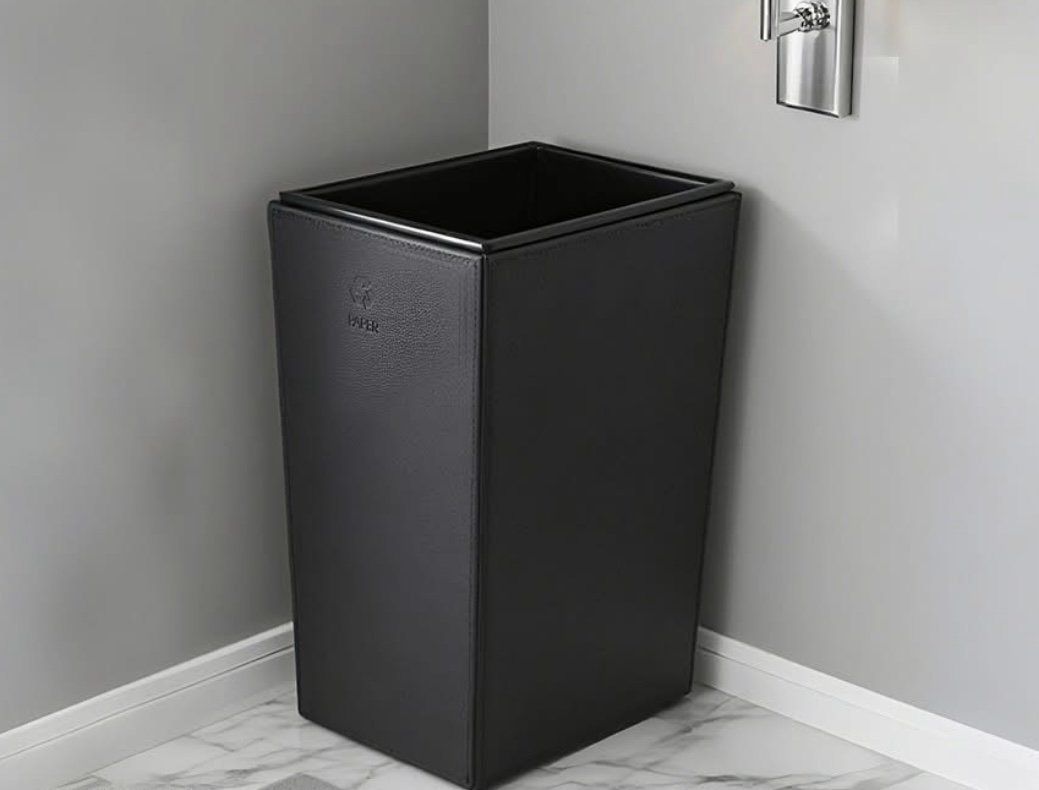 Stainless Steel Hotel Waste Bins – Sleek & Durable