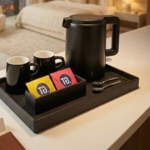 Hotel Tea Set & Kettle – Guest Room Essentials
