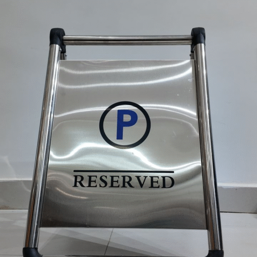 Reserved Parking Sign