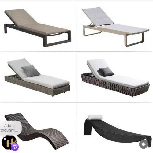 Poolside Sun Lounger